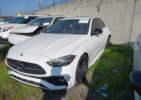 2022 Mercedes-Benz C 300 Sedan from USA, damaged, VIN W1KAF4GB5NR061371